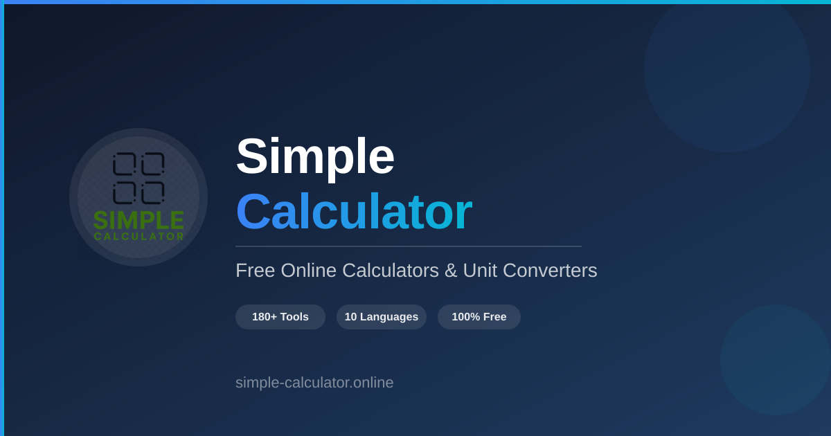 Paper Weight Calculator – Sheet & Stack Weight | Simple Calculator